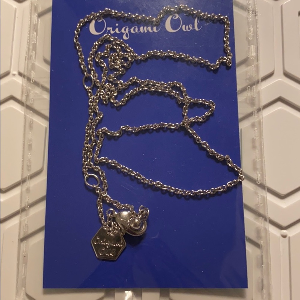 Origami Owl Silver Delicate Chain